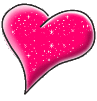 розовое сердечко