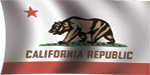 флаг штата калифорния