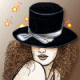 Аватарка девушка в шляпе